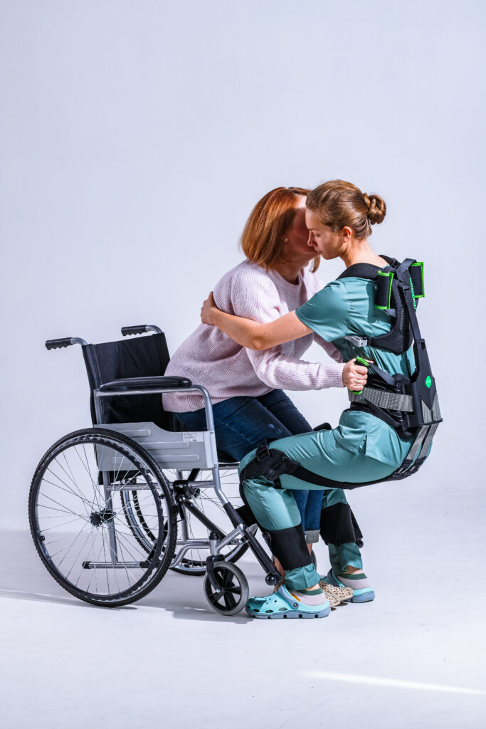 exosquelette soignant port de charge